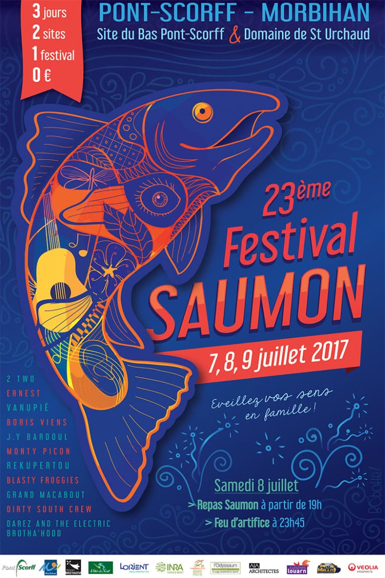 Le Festival Saumon de PontScorff 23ème édition démarre vendredi 7