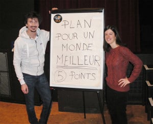 Arnaud Tsamère et Laura jaime