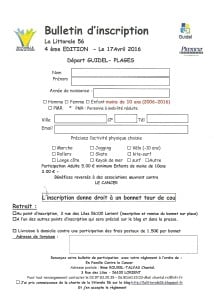 bulettin inscription 2016