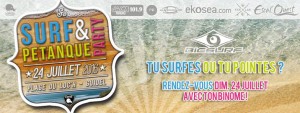 2016-07-24, affiche surf et petanque