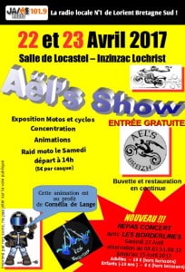 2017-04-22, affiche aels show