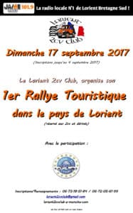 Affiche rallye 2CV 2017