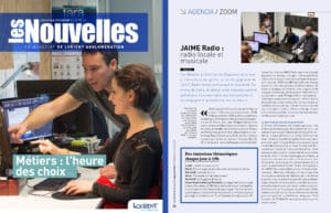 2018-01, article JAIME Radio, Les Nouvelles