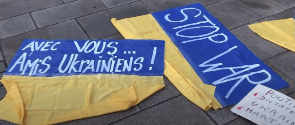 2022-02-25, manifestation ukraine lorient