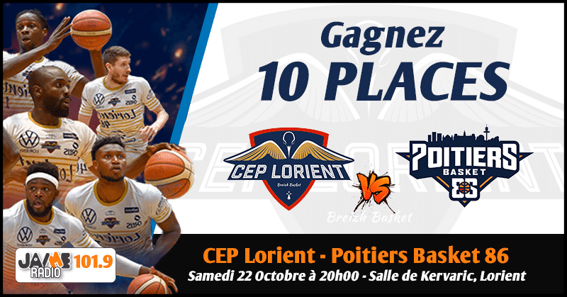 jeu Lorient Breizh basket Poitiers 2022