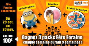 jeu packs fête foraine 2022