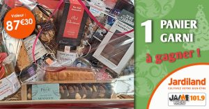 Jardiland panier garni 2022