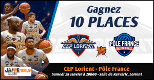 CEP Lorient face au Pôle France basket