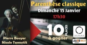 Concert pianoforte et violon