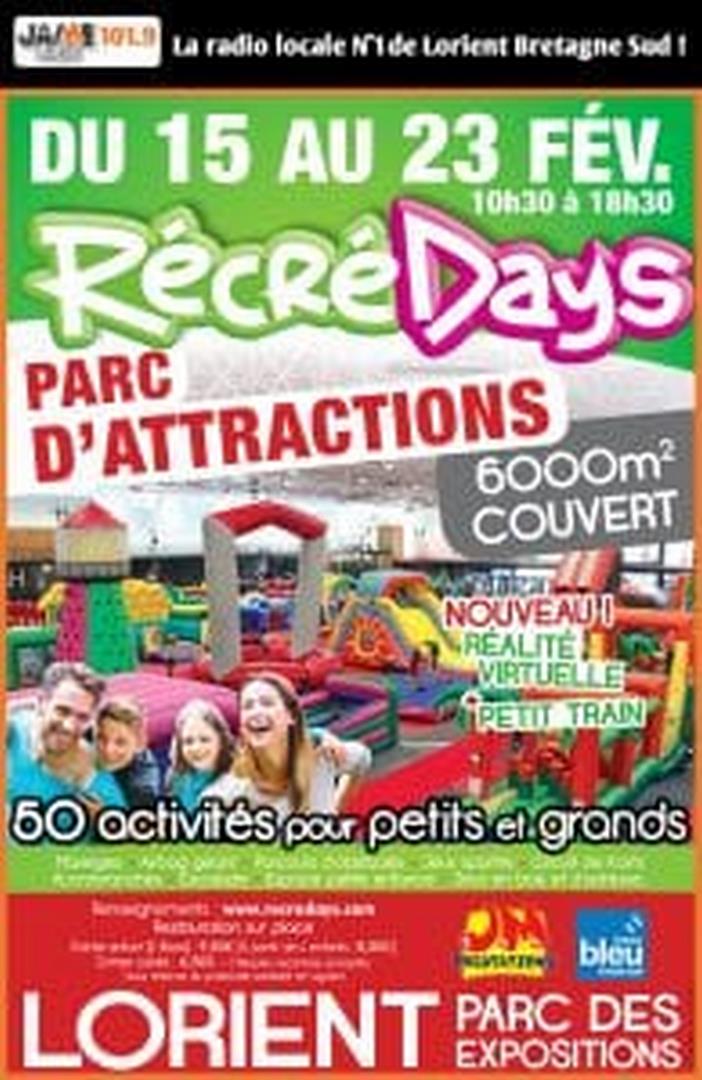 afiche récrédays lorient Lanester