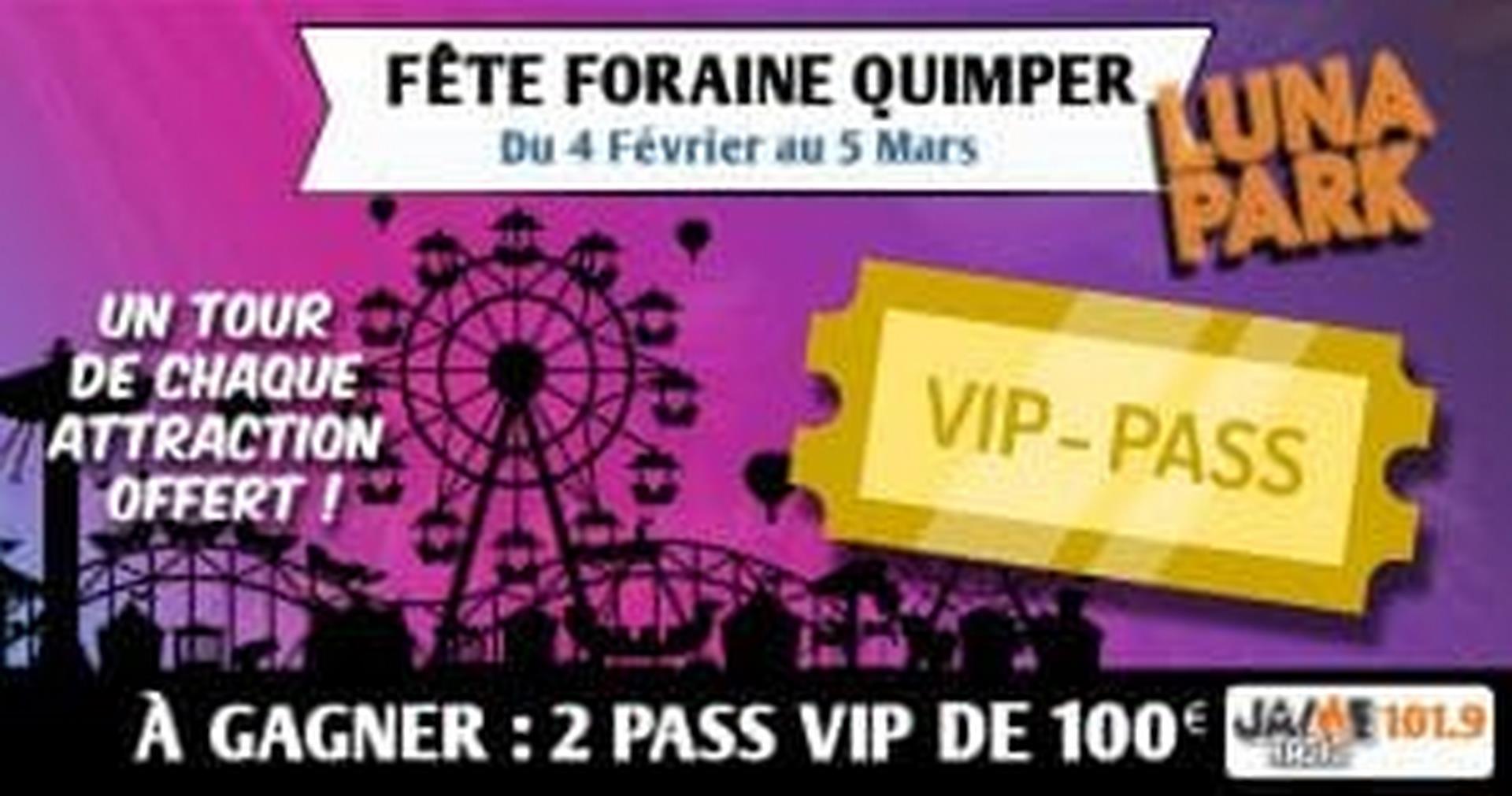 fête foraine Quimper 2023