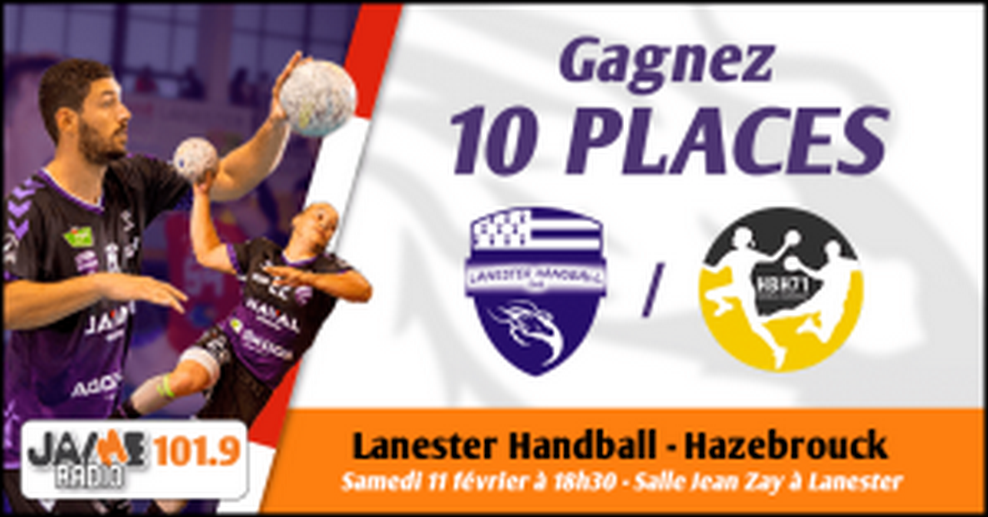 Lanester Handball face à Hazebrouck