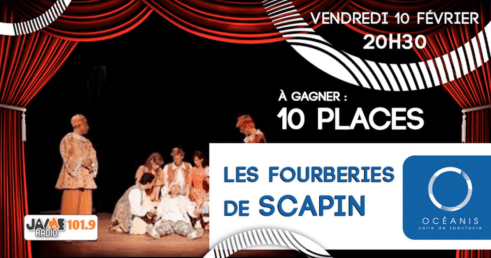 Les fourberies de Scapin à l'Océanis