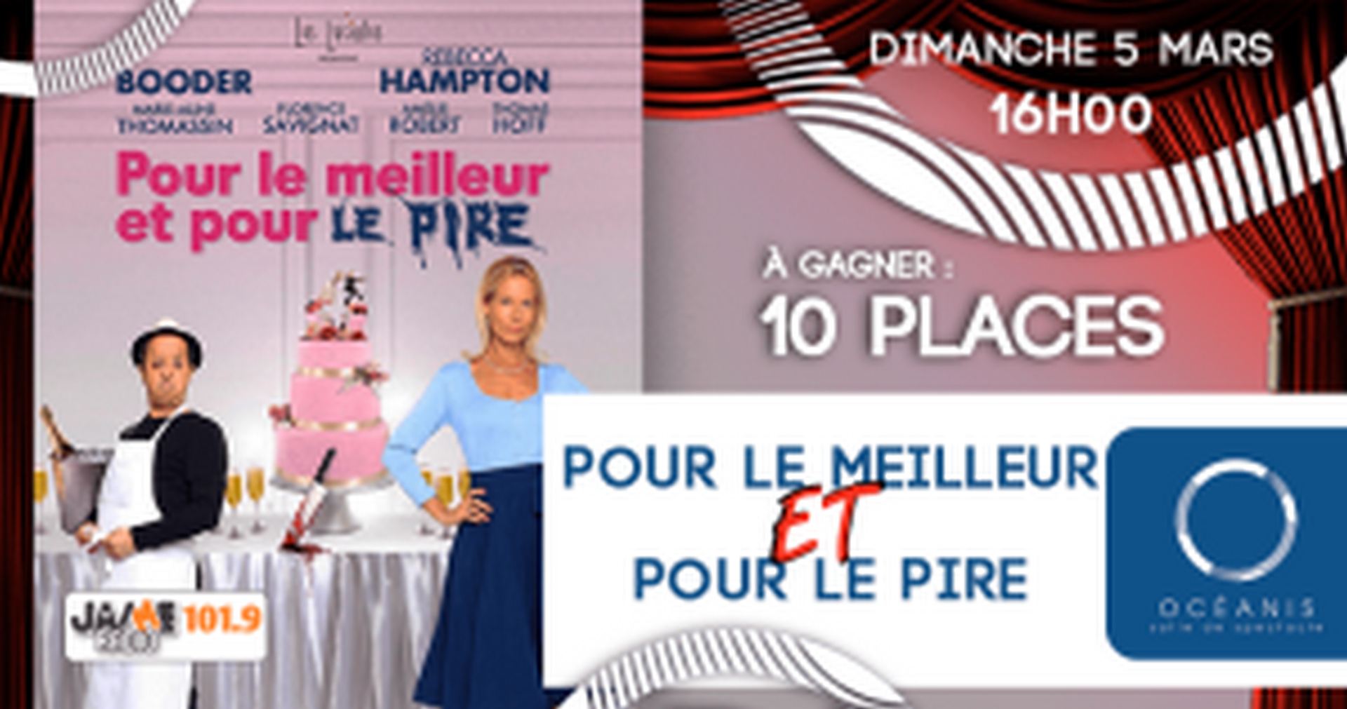 Pour le meilleur et pour le pire à l’Océanis de Ploemeur