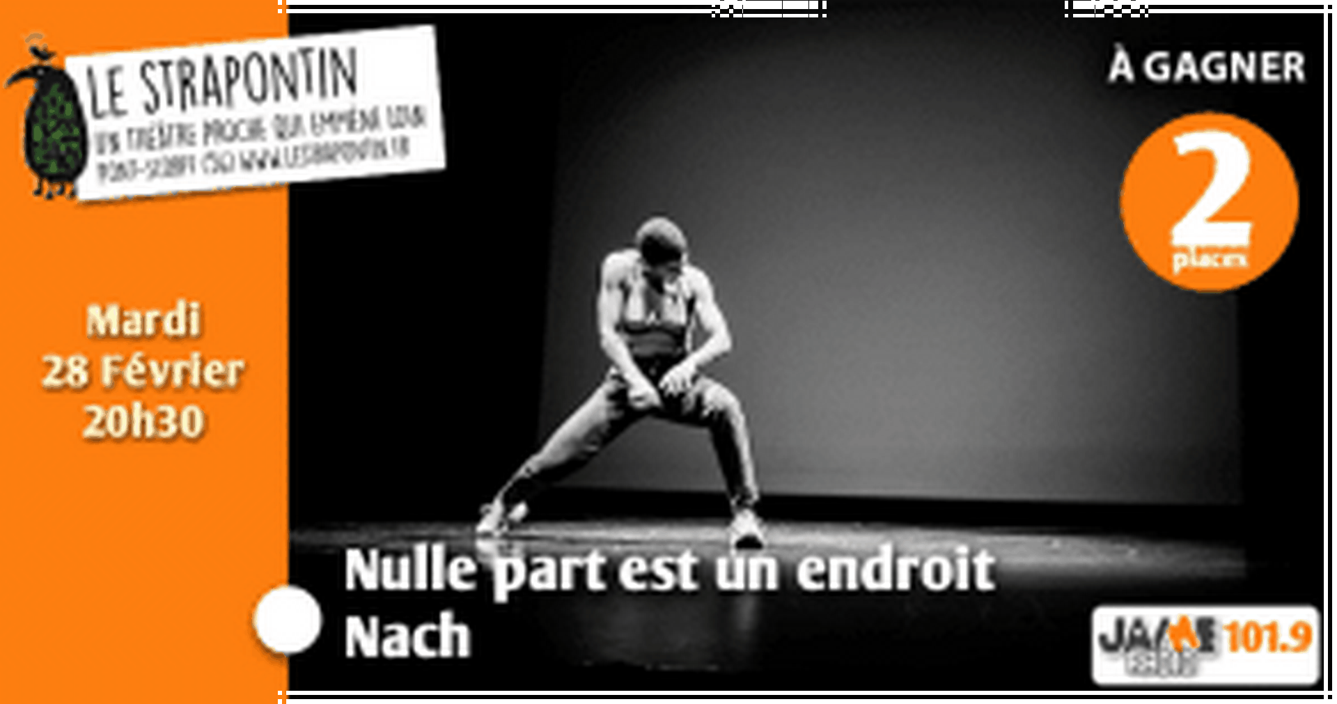 Nulle part est un endroit Le Strapontin 2023