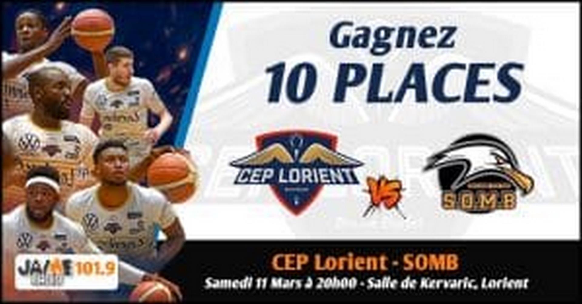 CEP Lorient Breizh Basket face au SOMB