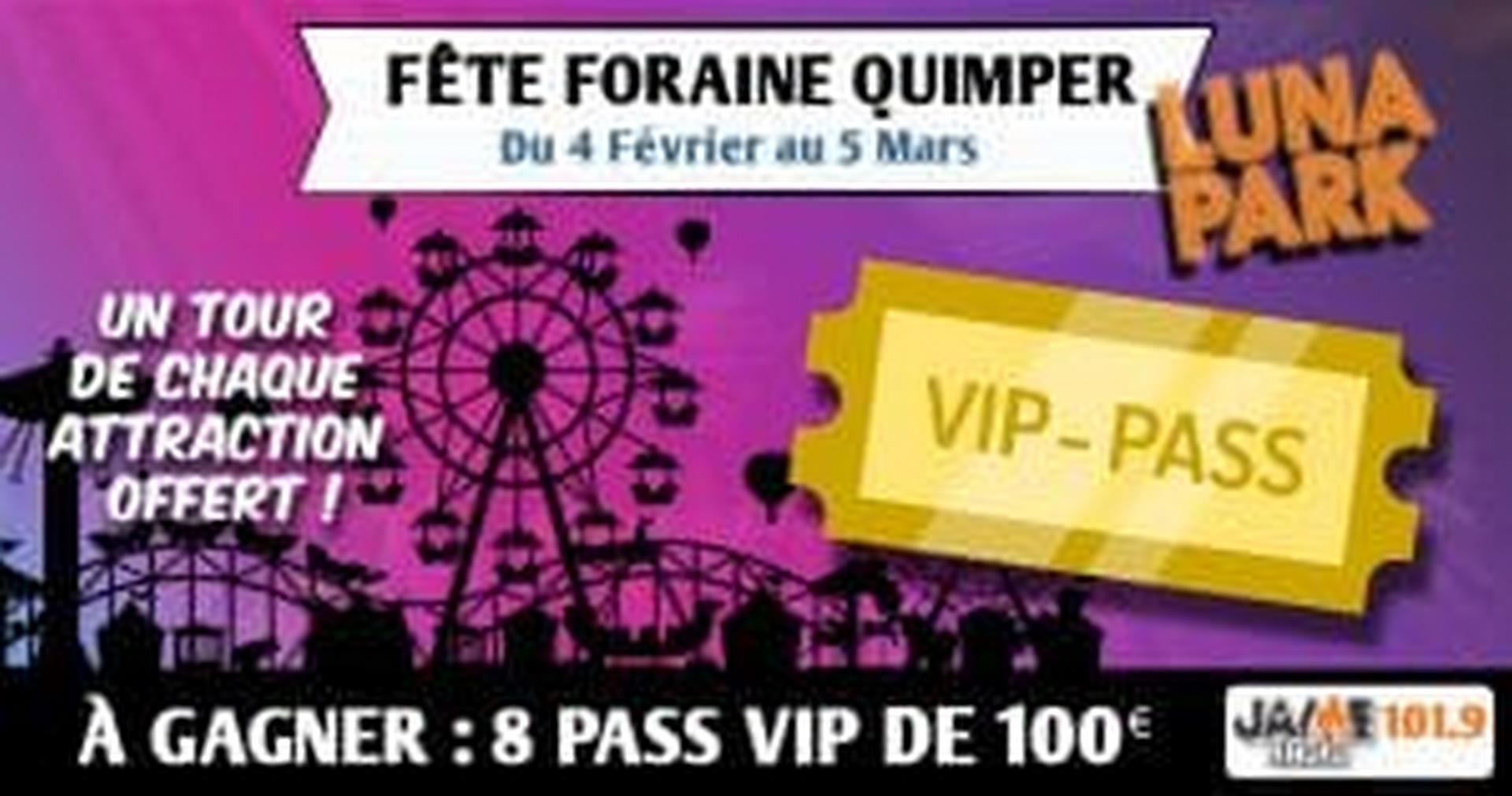 fête foraine Quimper 2023