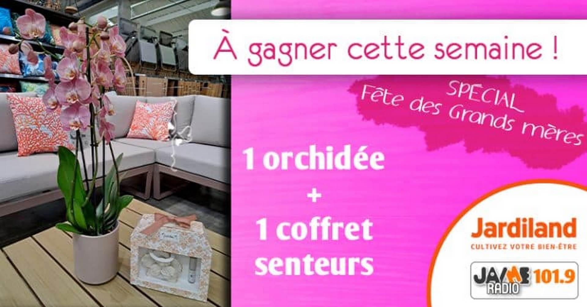 fête des grandsmères Jardiland 2023 Jaimeradio