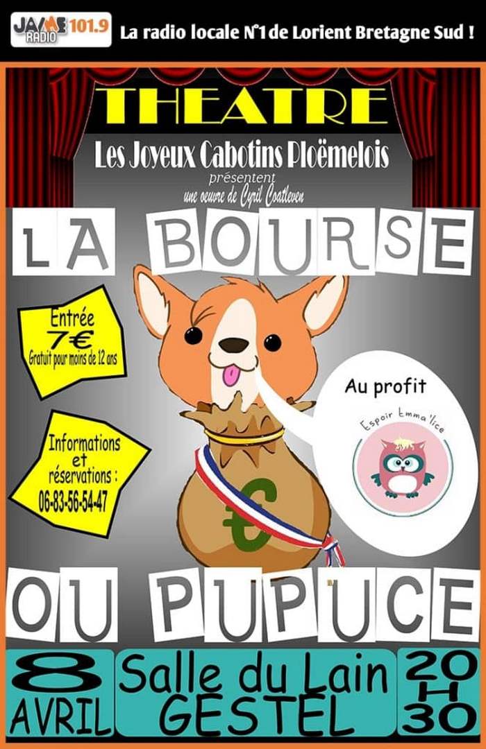 Affiche bourse ou pupuce