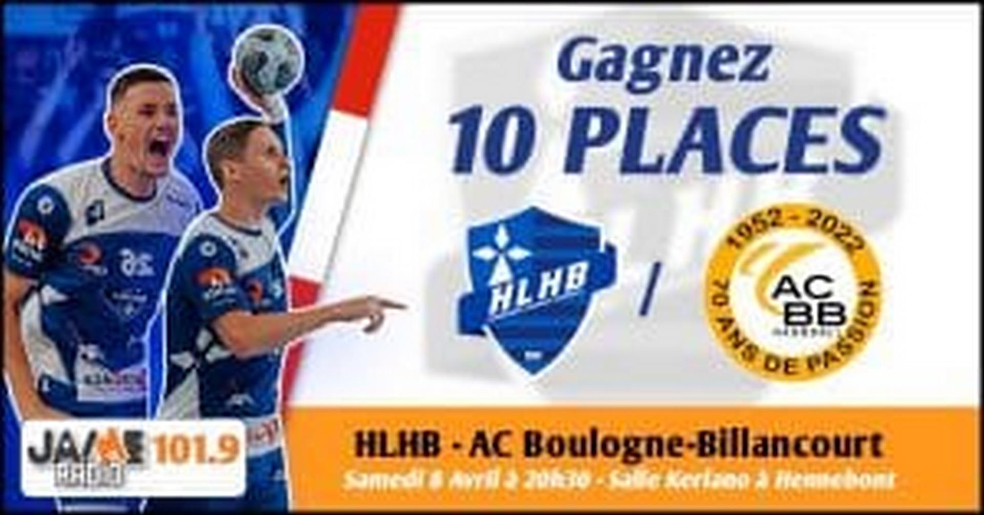 Gagnez vos places pour le match entre Le Hennebont Lochrist Handball et Boulogne-Billancourt