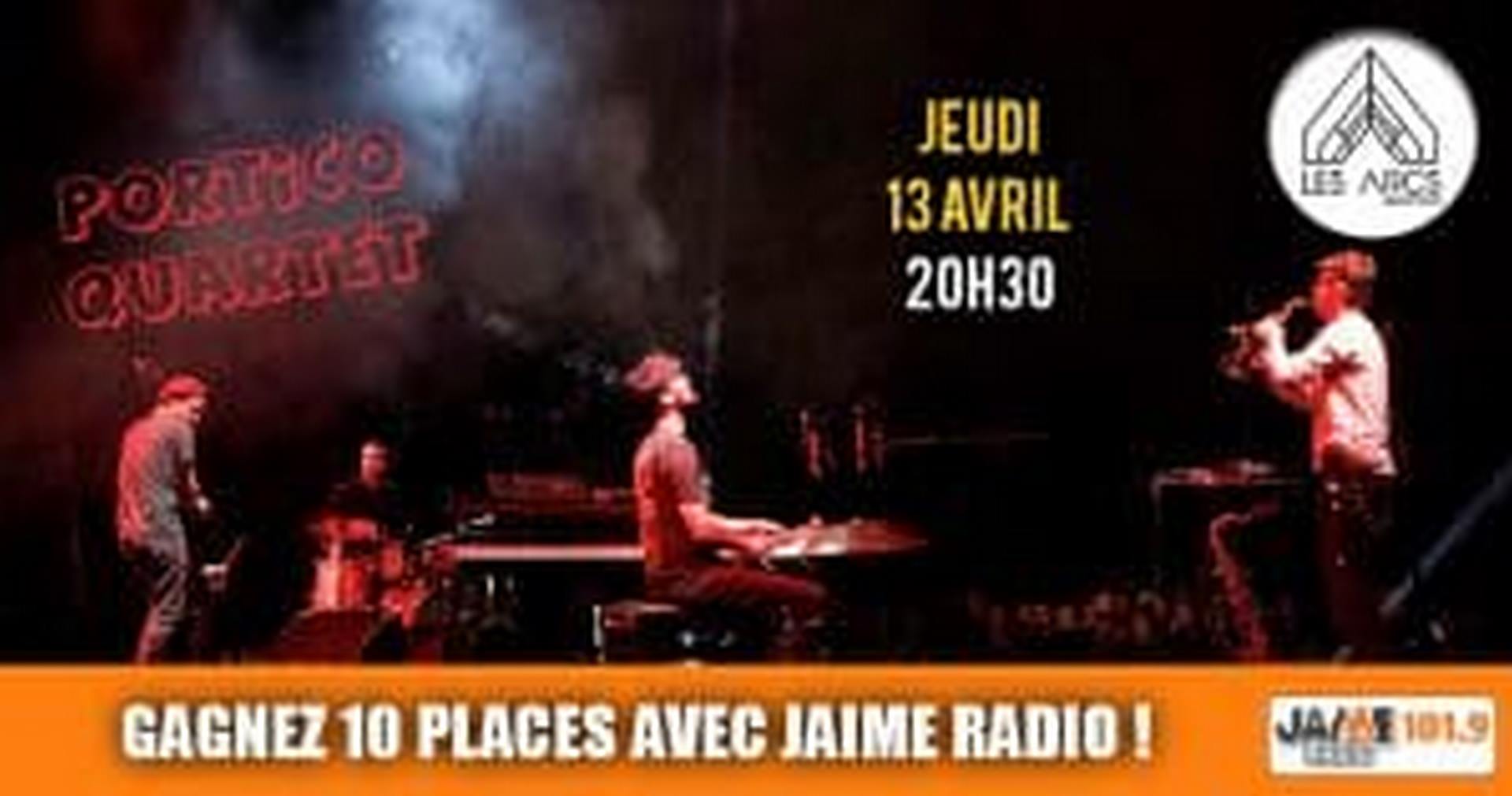 Gagnez vos places pour une soirée jazz avec le groupe Portico Quartet aux Arcs de Quéven !