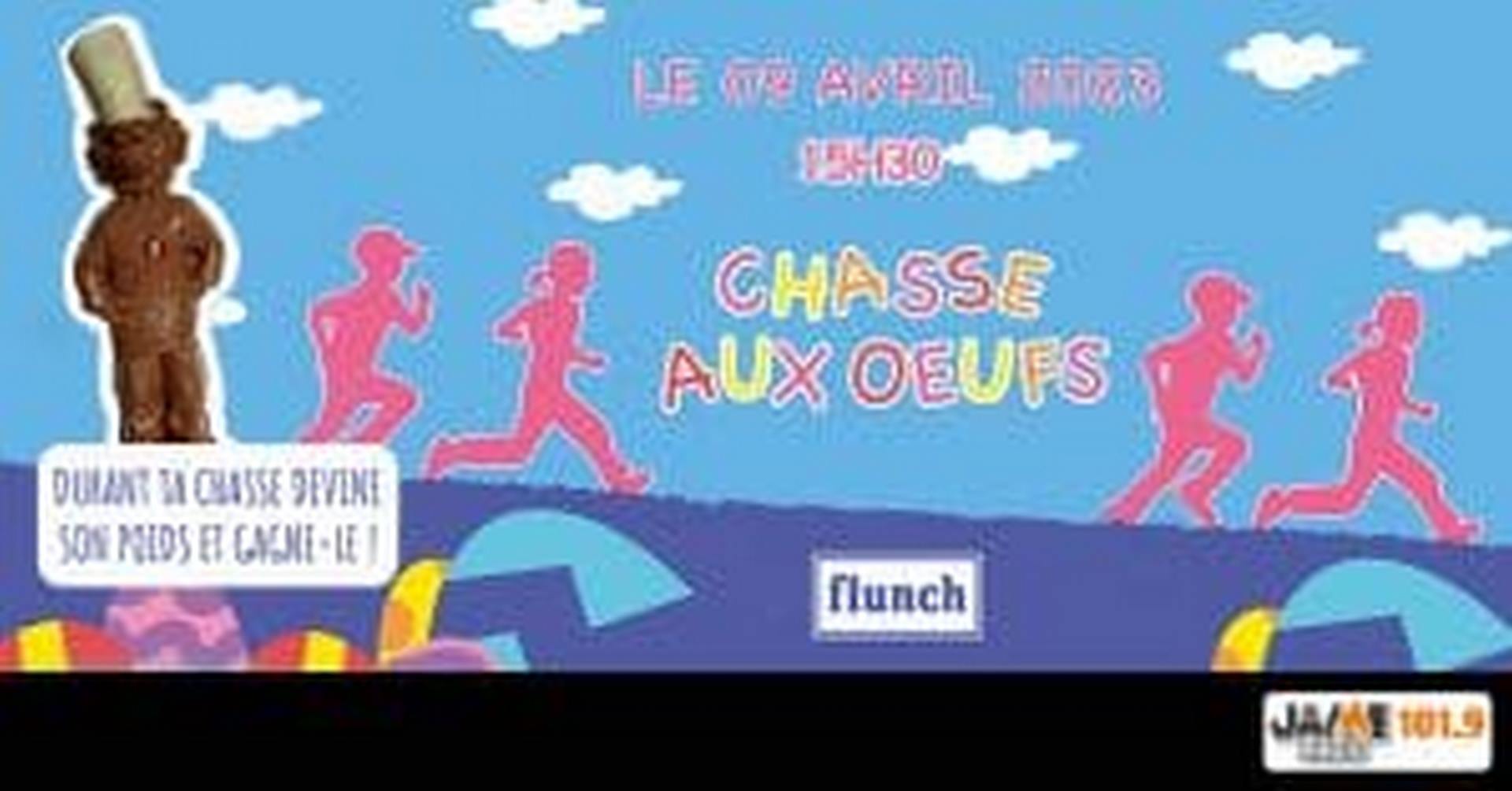 Venez participer à la chasse aux oeufs au restaurant FLUNCH de Lorient !