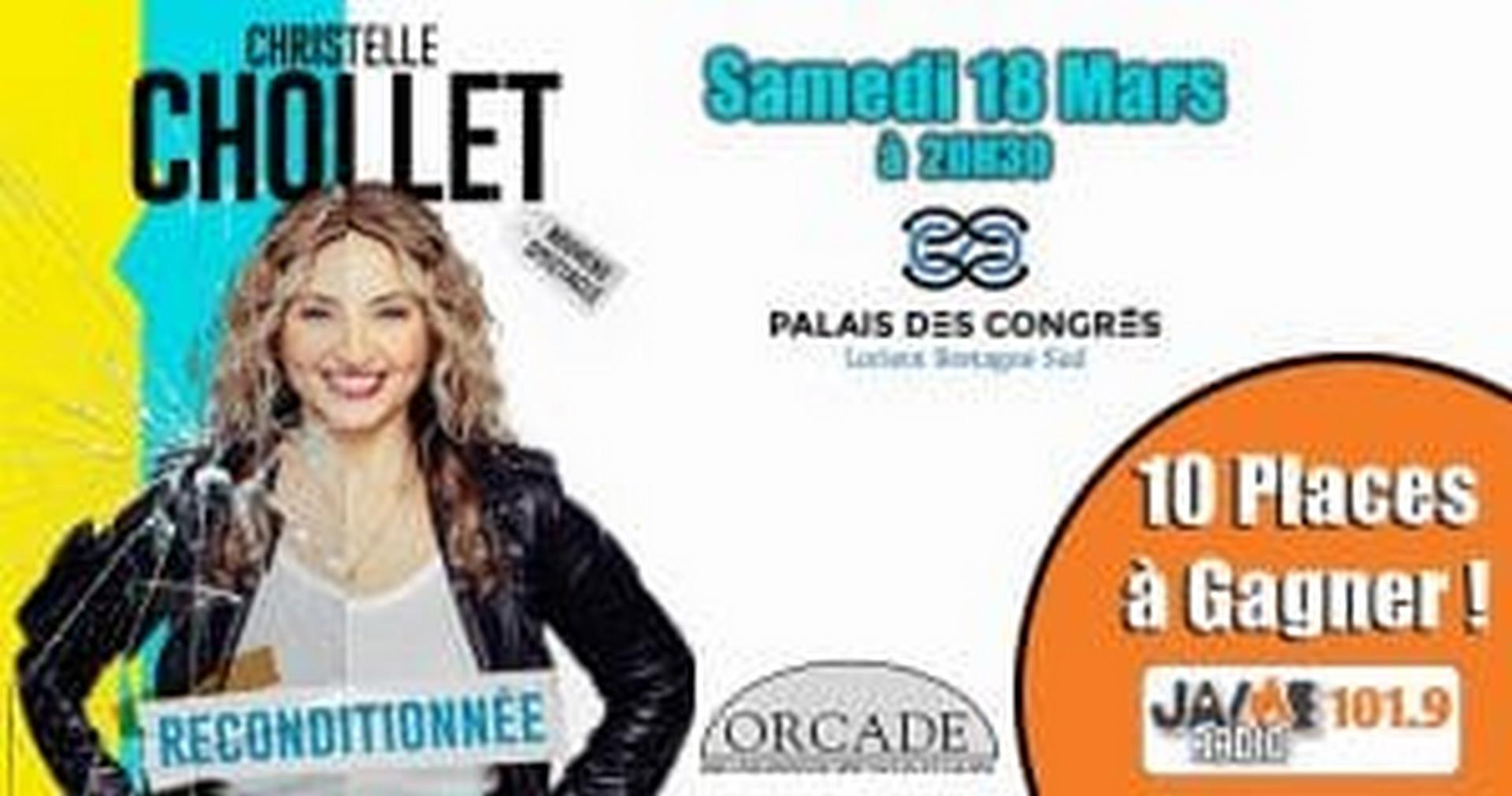 Christelle Chollet au Palais des Congrès de Lorient