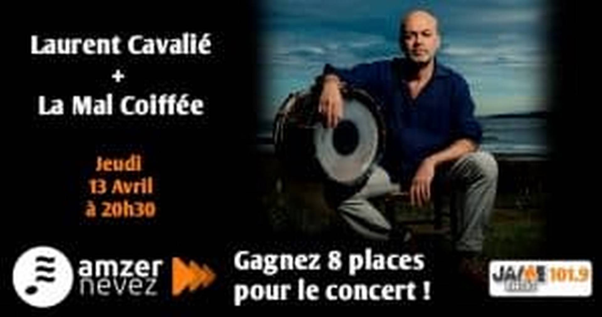 Gagnez vos places pour le concert de Laurent Cavalié et La Mal Coiffée !