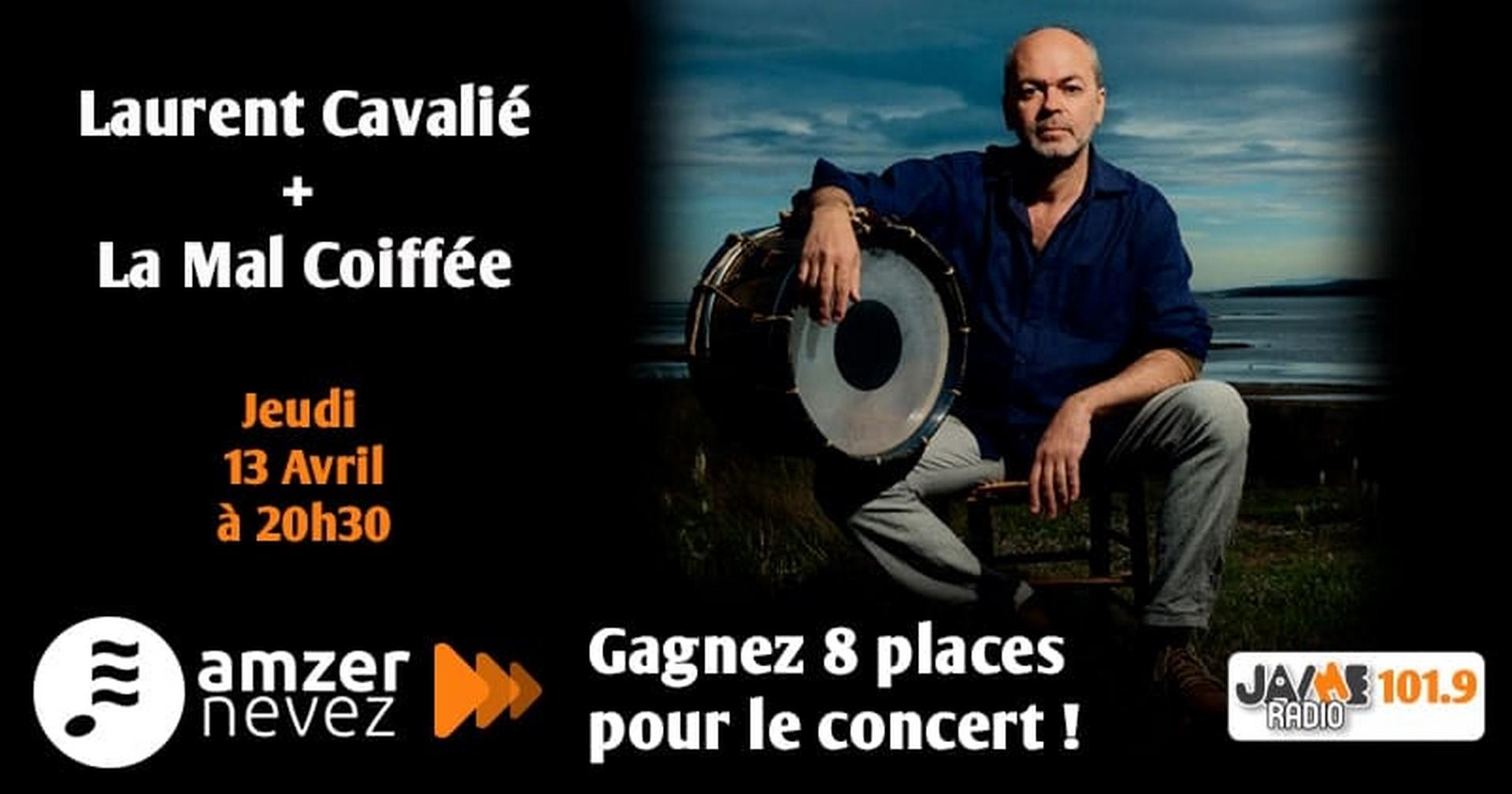 Gagnez vos places pour le concert de Laurent Cavalié et La Mal Coiffée !