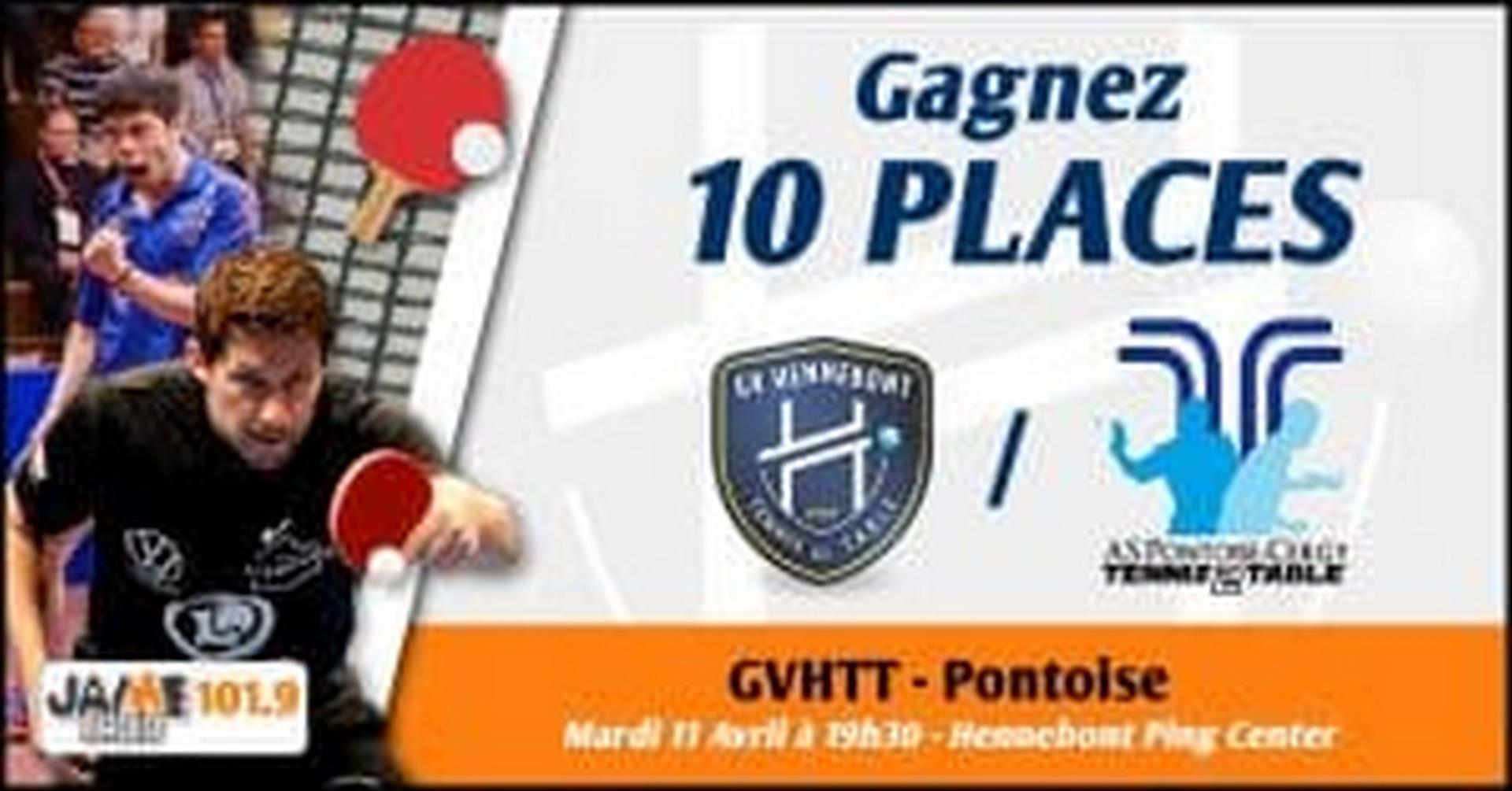Gagnez vos places pour le prochain match du GVHTT d’Hennebont face à Pontoise