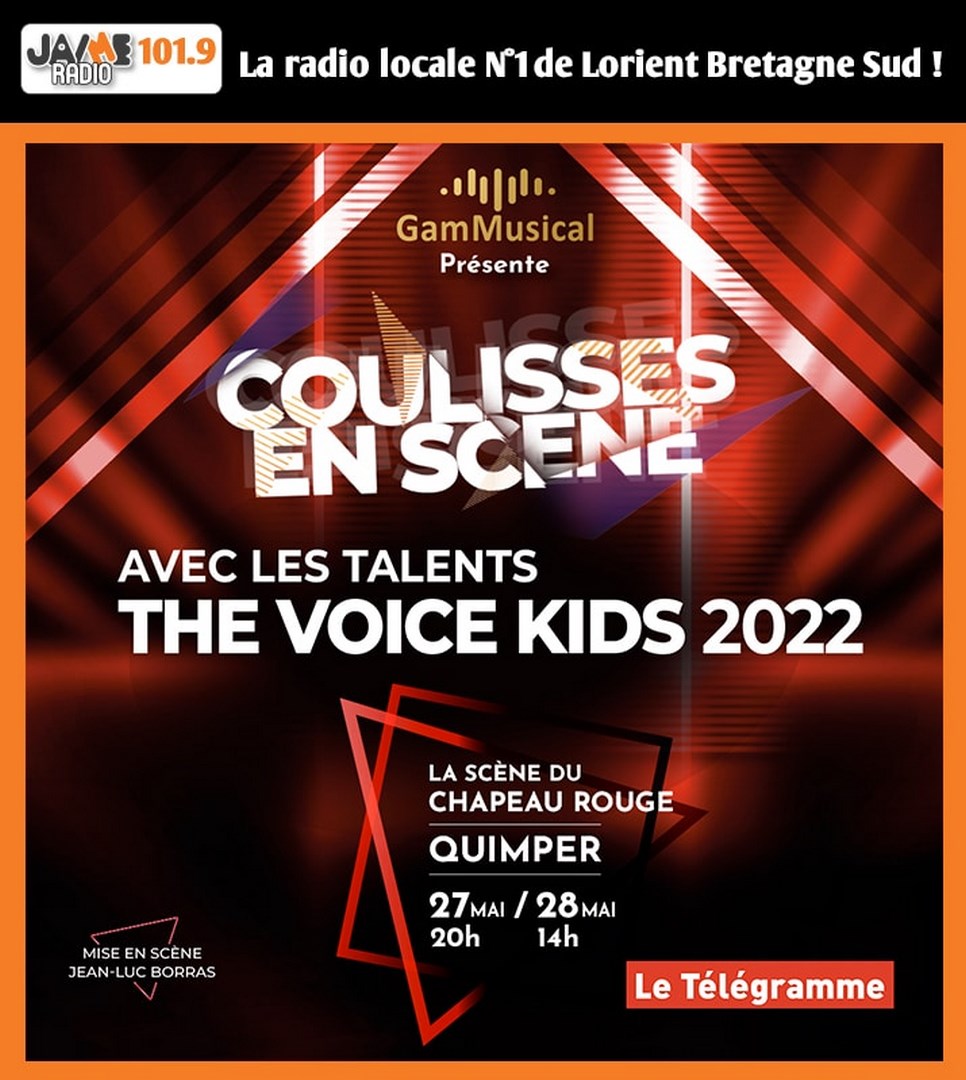 Coulisses en scène un concert spectacle avec les talents The Voice kids 2022