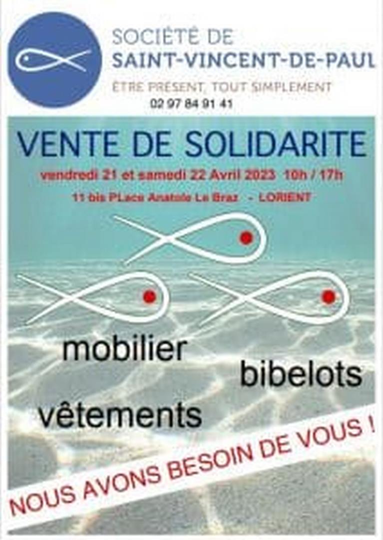 grande braderie sainrt vincent de paul