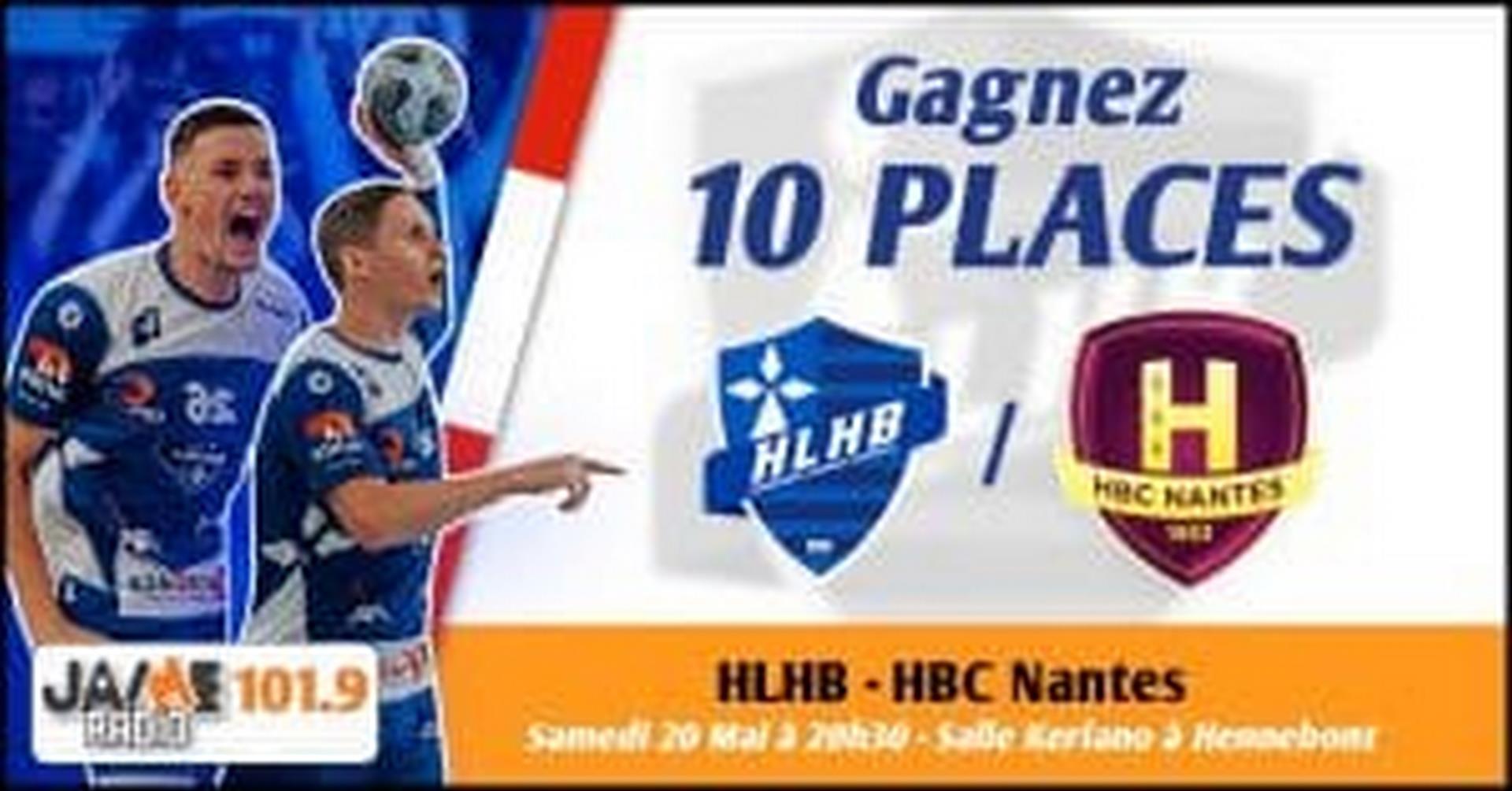 Gagnez vos places pour le match entre Le Hennebont Lochrist Handball et le Handball Club de Nantes !
