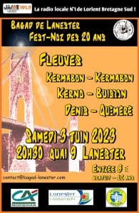 affiche fest-noz bagad de Lanester