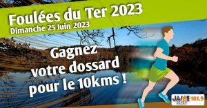 Gagnez votre dossard pour les foulées du Ter !