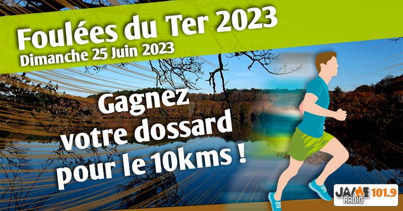 Gagnez votre dossard pour les foulées du Ter !