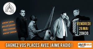 Gagnez vos places pour un concert mêlant jazz et musique du monde aux Arcs de Quéven !