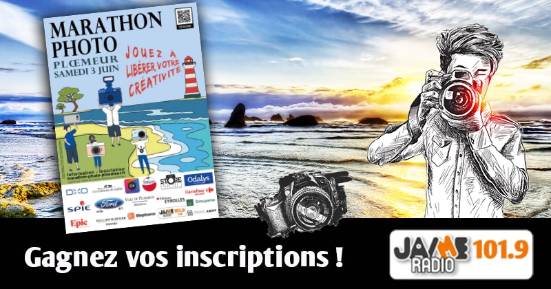 Gagnez vos inscriptions pour le marathon photo de Ploemeur !