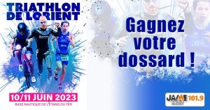 Gagnez votre dossard pour le triathlon de Lorient !