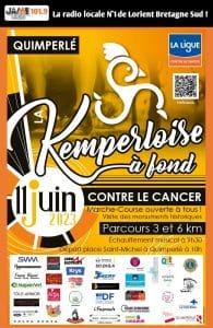 affiche kemperloise à fond-