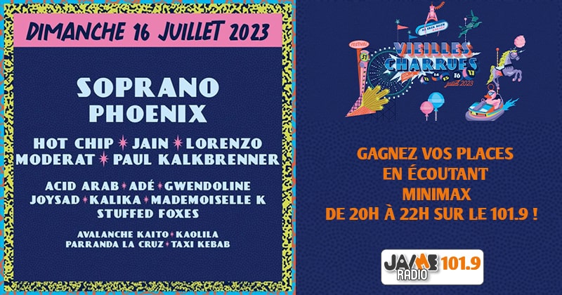 Gagnez vos places pour le Festival des Vieilles Charrues !