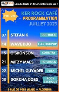Ker Rock Café à Guidel, des concerts tout l'été !