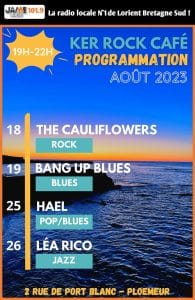 Des concerts tout l'été au Ker Rock Café à Ploemeur !