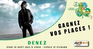 Gagnez vos places pour le concert de Denez au festival interceltique de Lorient !