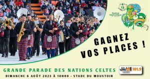 Gagnez vos places pour la grande parade des nations celtes au festival interceltique de Lorient !