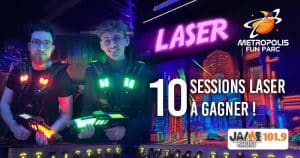 Gagnez votre session laser Game au Métropolis Fun Parc de Lorient !