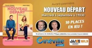 Gagnez vos places pour l’avant-première du film “Un nouveau départ” au Cinéville de Lorient