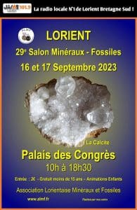 Affiche salon généraux et fossile