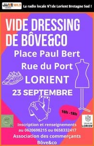 affiche vide dressing bôve & co