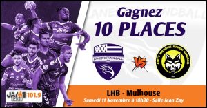 Gagnez vos places pour le match entre Lanester Handball et Mulhouse !